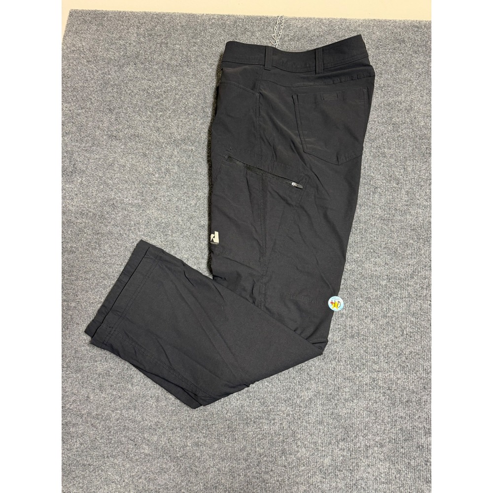 Eddie Bauer First Ascent Men's Black Fleece Lined Straight Pants 38" Waist